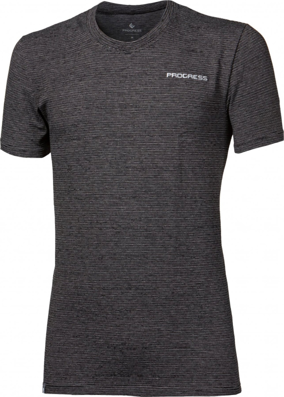 Pánské bambusové triko PROGRESS Argis černá Velikost: XL