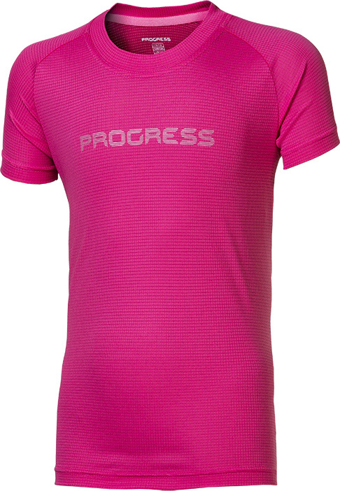 Dětské sportovní triko PROGRESS Tricko fuchsie Velikost: 152/1