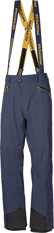 Pánské softshellové kalhoty PROGRESS Toxic Pants tm.modrá Velikost: XL