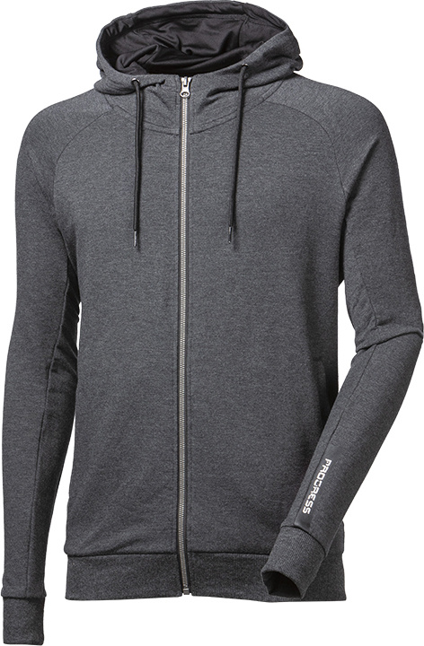 Pánská bambusová mikina PROGRESS Enrico šedá Velikost: M