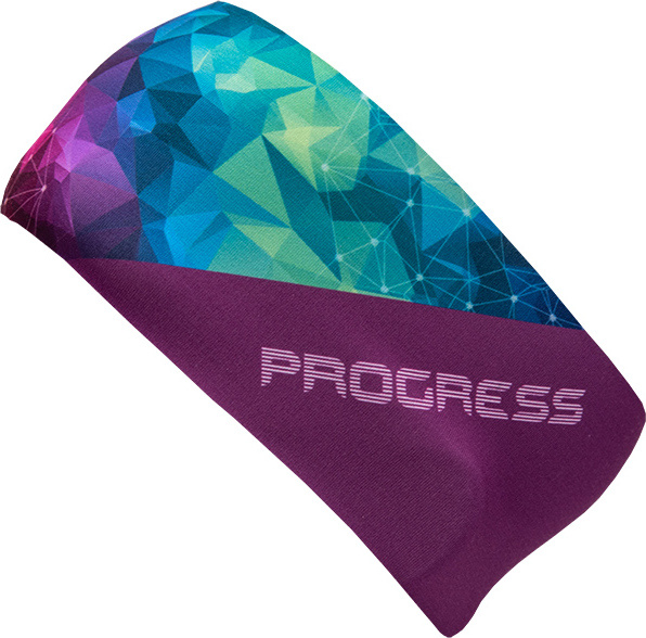 Sportovní čelenka PROGRESS Re Hdb Print rainbow crystal Velikost: UNI