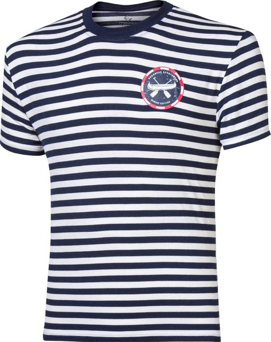 Pánské bambusové triko PROGRESS Hron proužky Velikost: XXL