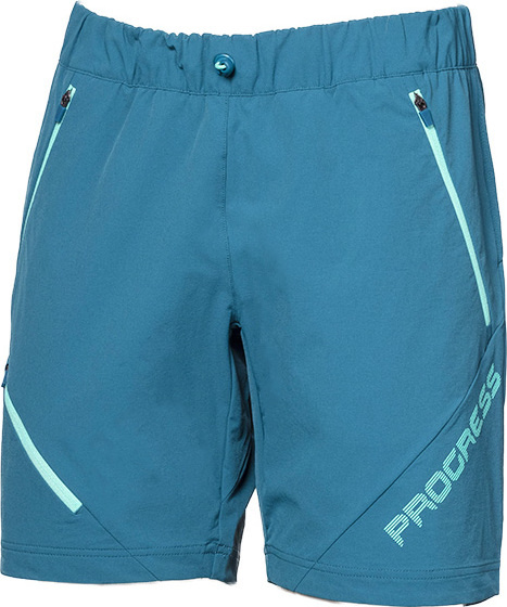 Dámské outdoorové kraťasy PROGRESS Genia Shorts modré Velikost: S