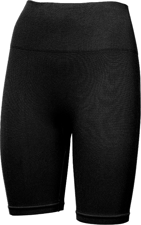 Dámské bezešvé legíny PROGRESS Nova Shorts černé Velikost: S/M