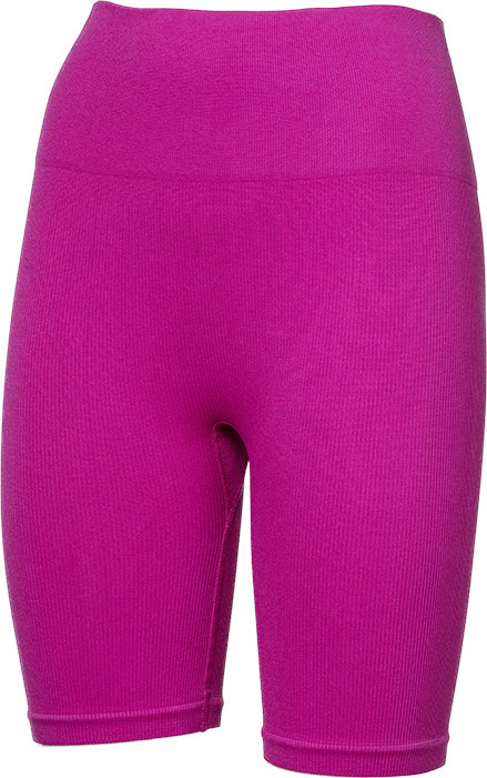 Dámské bezešvé legíny PROGRESS Nova Shorts růžové Velikost: S/M