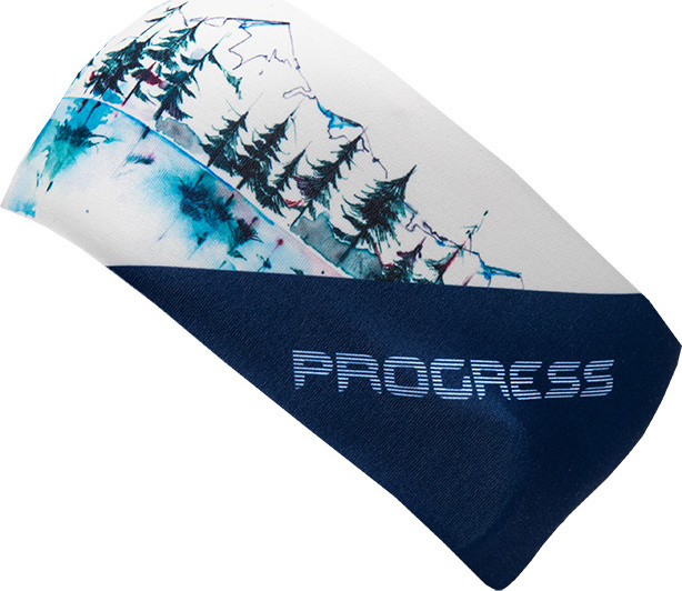 Sportovní čelenka PROGRESS Re Hdb Print snowland Velikost: UNI