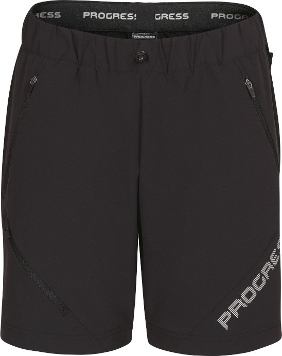 Dámské outdoorové kraťasy PROGRESS Genia Shorts černé Velikost: L