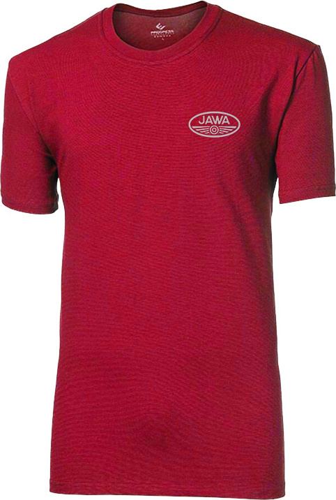 Pánské bambusové triko PROGRESS Jawa vínové Velikost: XXXL