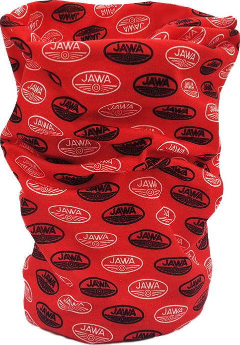 Unisex multifunkční tubus PROGRESS Jawa červený Velikost: UNI