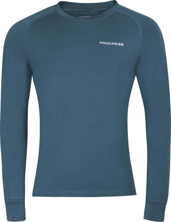 Pánské bambusové triko PROGRESS E Ndr modré Velikost: M