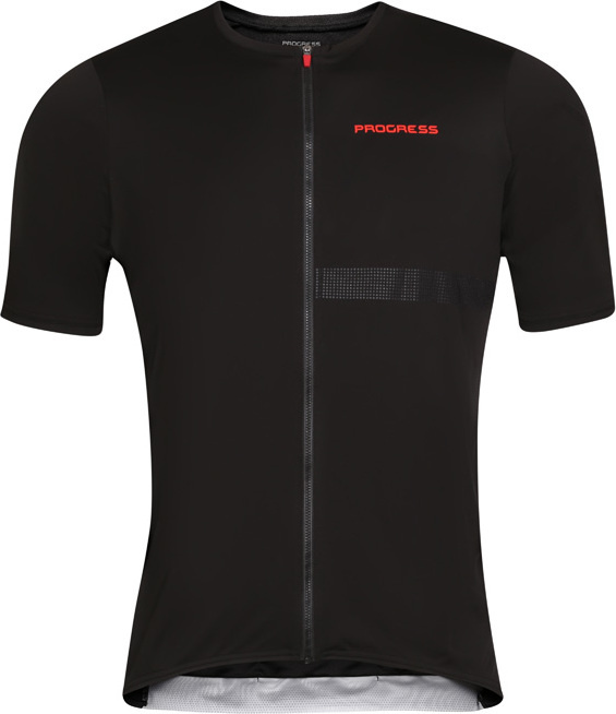 Pánský cyklistický dres PROGRESS Traffic černý Velikost: M
