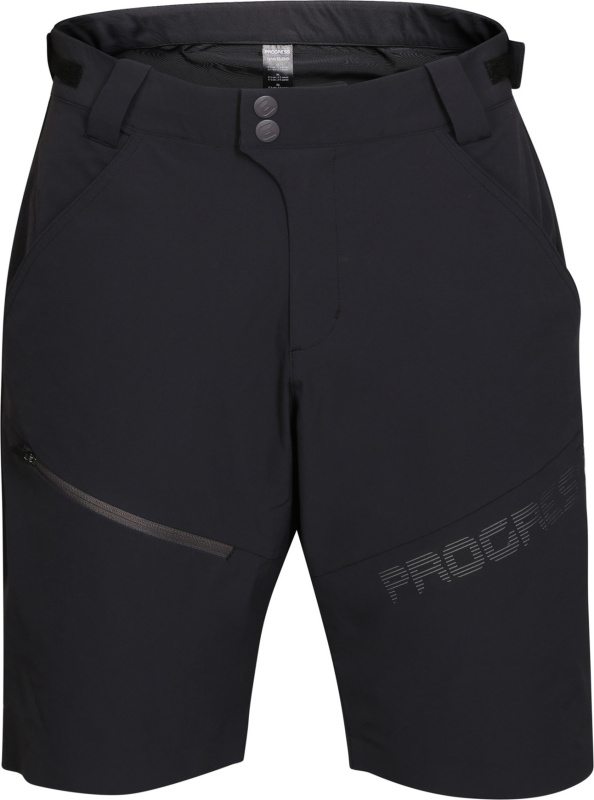 Pánské cyklo šortky PROGRESS Genius Bike Shorts černé Velikost: XL