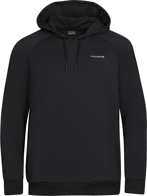 Pánská tepláková mikina PROGRESS Symbol Hoody černá Velikost: XXL