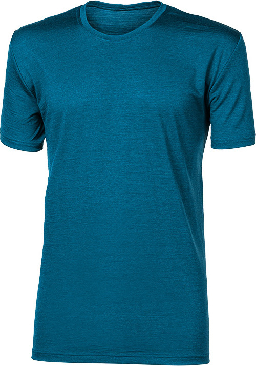 Pánské merino triko PROGRESS Original modré Velikost: L