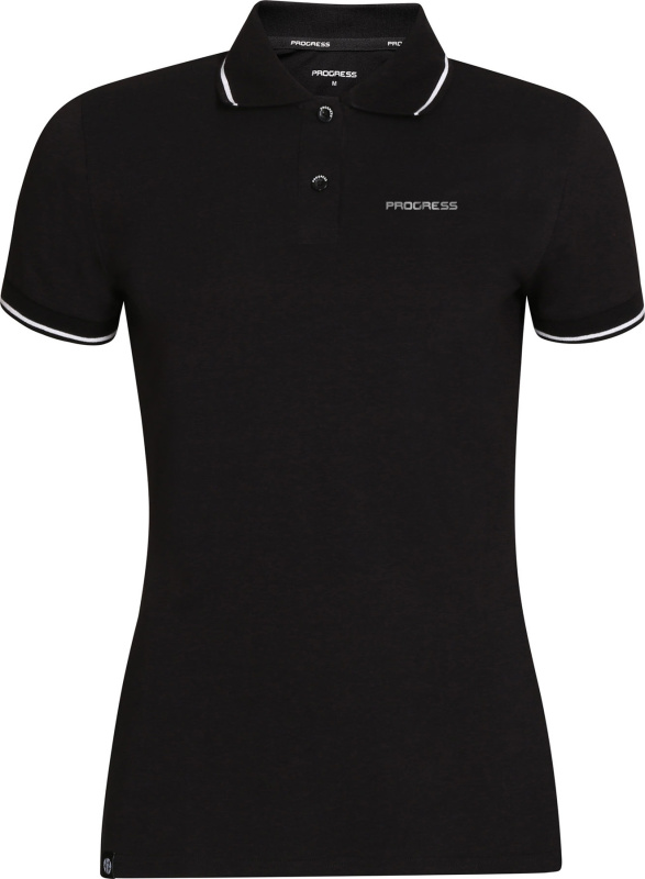 Dámská bambusová polokošile PROGRESS Casa černá Velikost: M