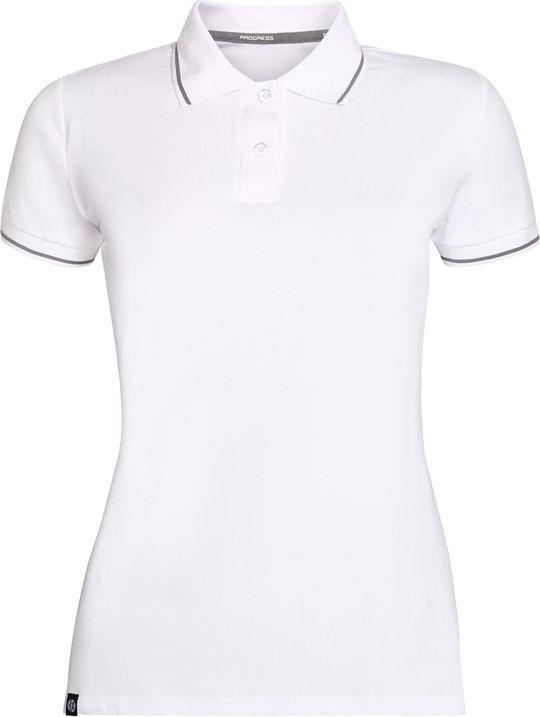 Dámská bambusová polokošile PROGRESS Original Polo Bambus bílá Velikost: XL