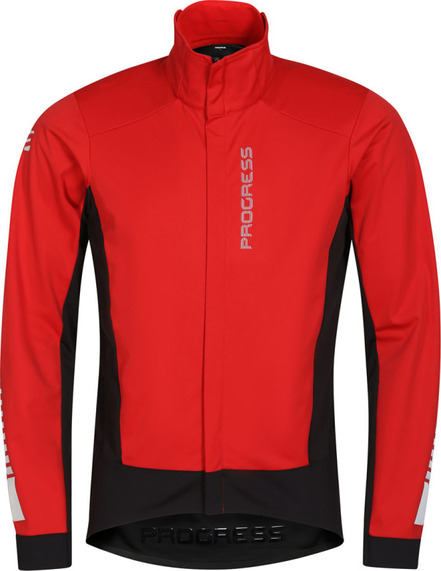 Pánská softshellová bunda PROGRESS Tonale červená Velikost: L