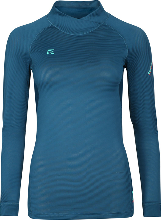 Dámské funkční triko PROGRESS Tx Nstz se stojáčkem modré Velikost: M