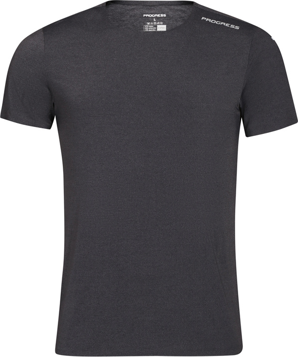 Pánské sportovní triko PROGRESS Technic černé Velikost: S