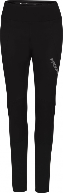 Dámské cyklistické legíny PROGRESS Vuelta Winter černé Velikost: XL