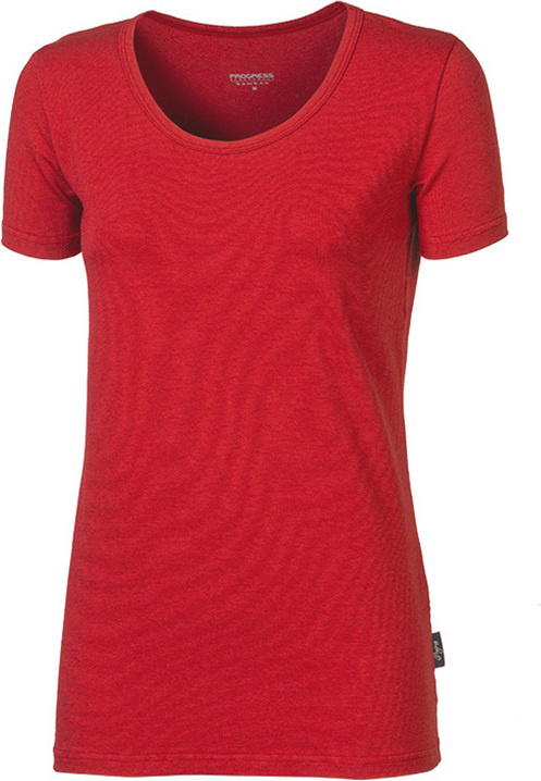 Dámské bambusové triko PROGRESS Original červené Velikost: M