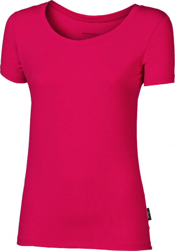 Dámské bambusové triko PROGRESS Original vínové Velikost: L