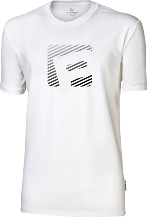 Pánské bambusové triko PROGRESS Barbar bílé Velikost: XL