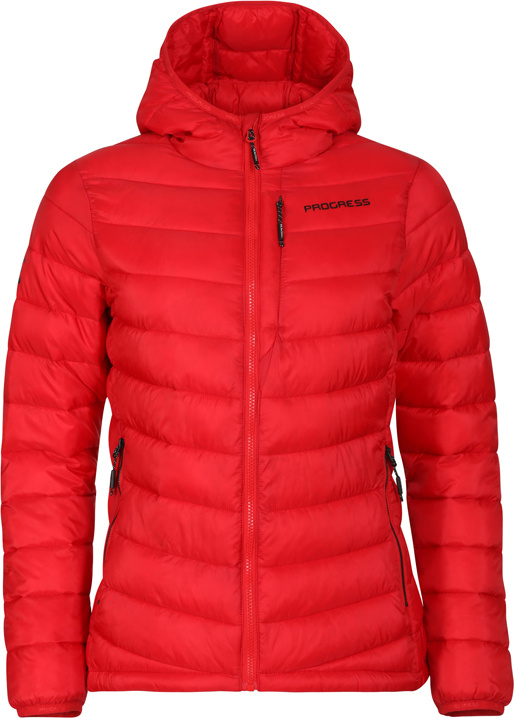 Dámská prošívaná bunda PROGRESS Alaska červená Velikost: L