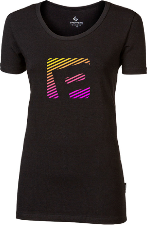 Dámské bambusové triko PROGRESS Sasa černé Velikost: M