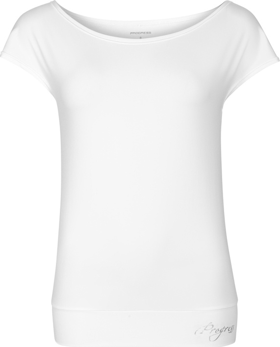 Dámské sportovní tričko PROGRESS Sigma bílé Velikost: L