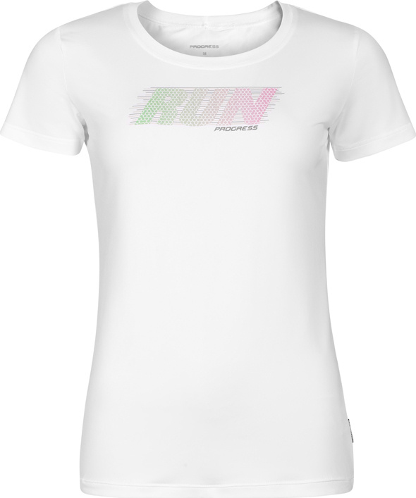 Dámské sportovní triko PROGRESS Deporta Run bílé Velikost: M