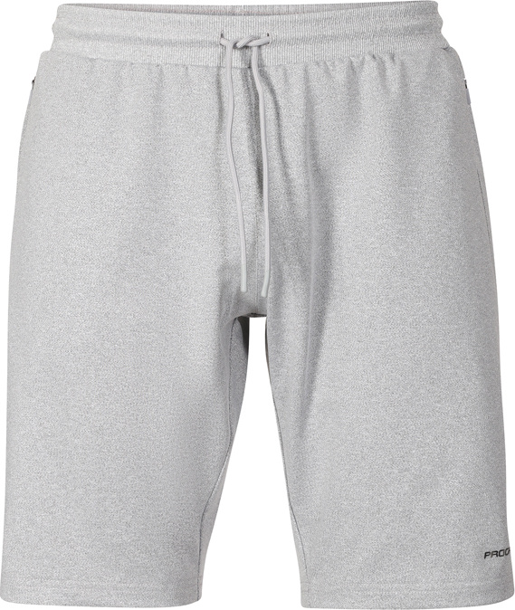 Pánské teplákové kraťasy PROGRESS Symbol Shorts šedý melír Velikost: L