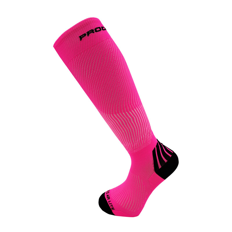 Kompresní podkolenky PROGRESS Compress Air Lite růžové Velikost: 35-38