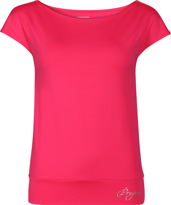 Dámské sportovní tričko PROGRESS Sigma růžové Velikost: L