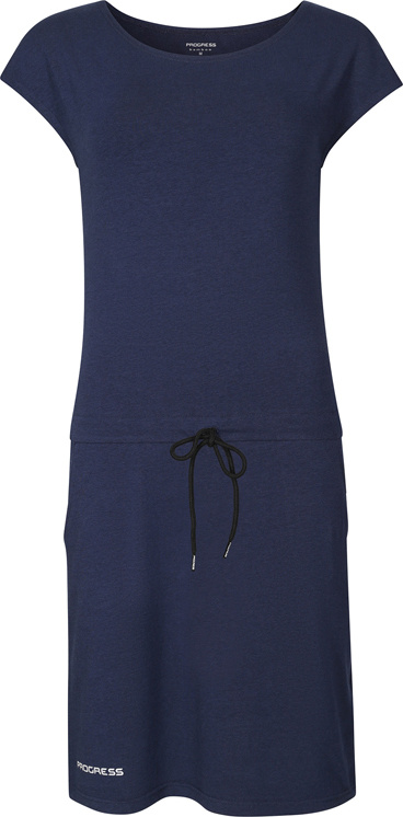 Dámské sportovní šaty PROGRESS Martina II s bambusem modré Velikost: XXL