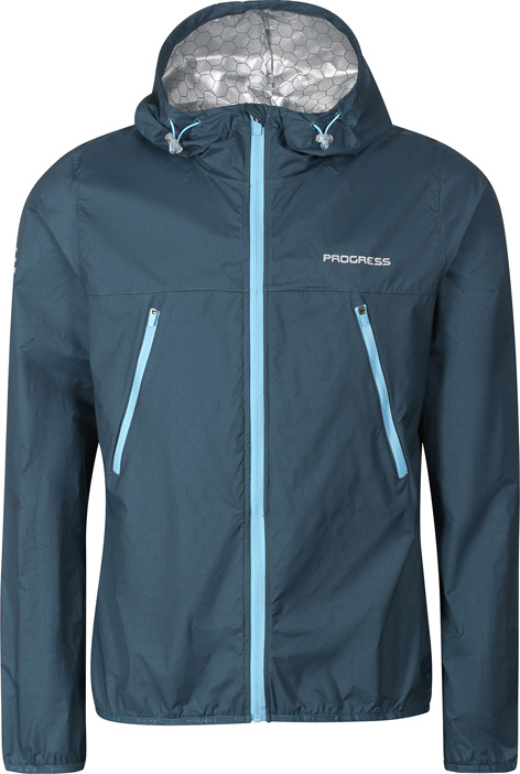 Pánská termoizolační větrovka PROGRESS Glider Man modrá Velikost: XXL