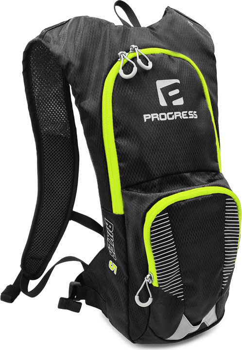 Malý cyklistický batoh PROGRESS Biker 5 černý Velikost: 5L