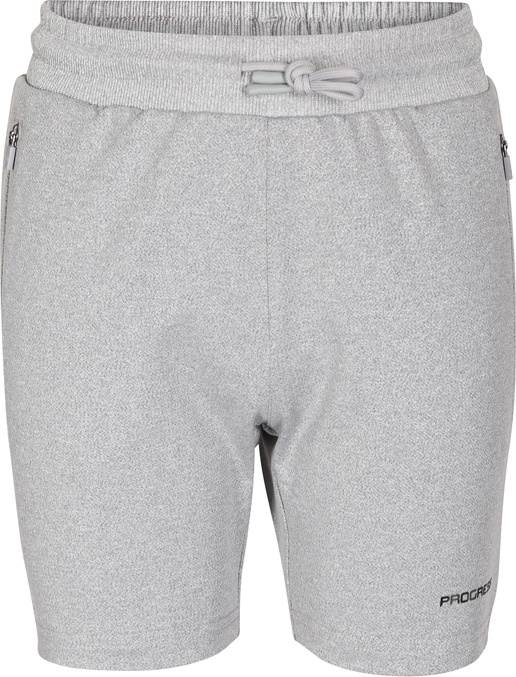Chlapecké teplákové kraťasy PROGRESS Symbol Shorts šedý melír Velikost: 140/1