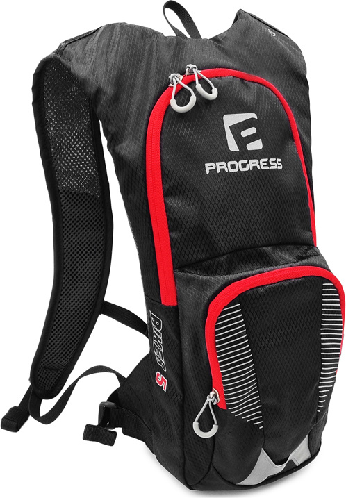 Malý cyklistický batoh PROGRESS Biker 5 černý Velikost: 5L
