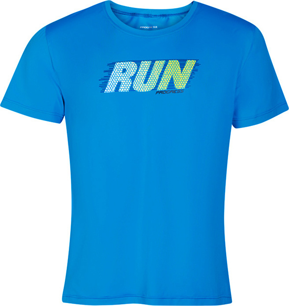 Dětské sportovní triko PROGRESS Deporto Run modré Velikost: 128/1
