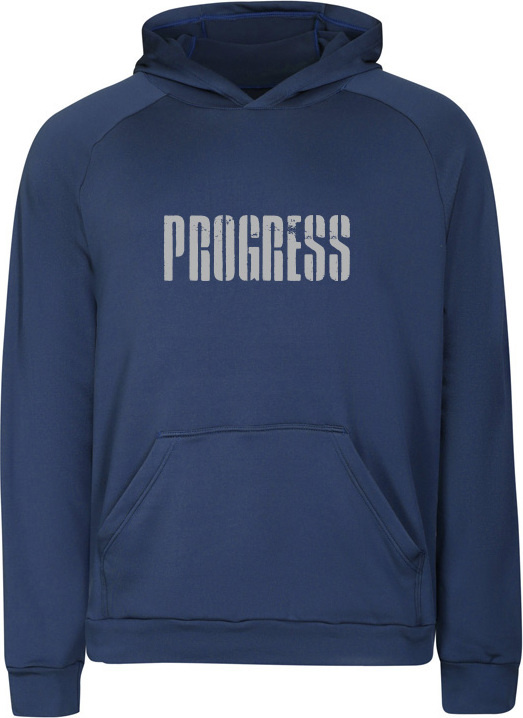 Pánská funkční mikina PROGRESS Dosser modrá Velikost: M