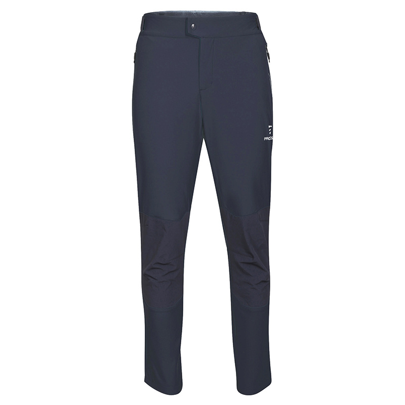 Pánské outdoorové kalhoty PROGRESS Protrek Man s merinem - černo-modrá Velikost: XXL