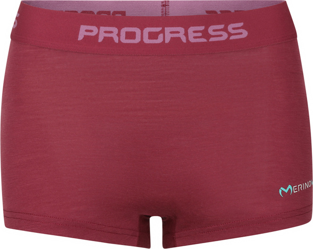 Dámské merino boxerky PROGRESS ostružinová Velikost: XL