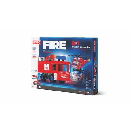Efko ROTO STAVEBNICE - maxi FIRE 377 dílků