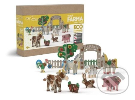 ECO Roto Veselá farma – ekologická stavebnice