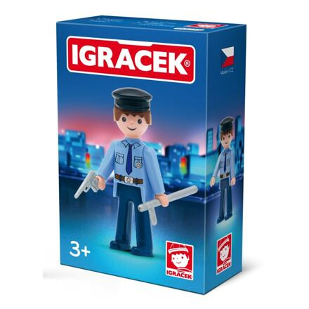IGRÁČEK Policista s doplňky