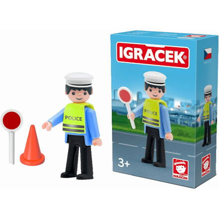 Efko IGRÁČEK Dopravní policista s doplňky