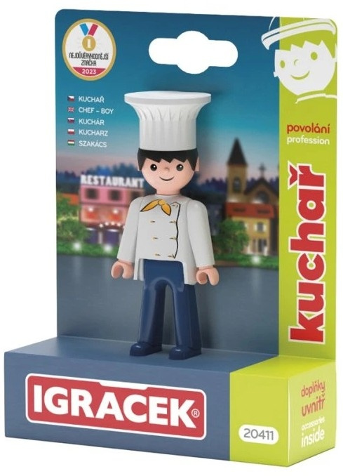 Igráček Kuchař - figurka s příslušenstvím