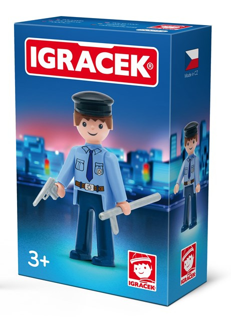 Efko IGRÁČEK Policista - figurka s příslušenstvím