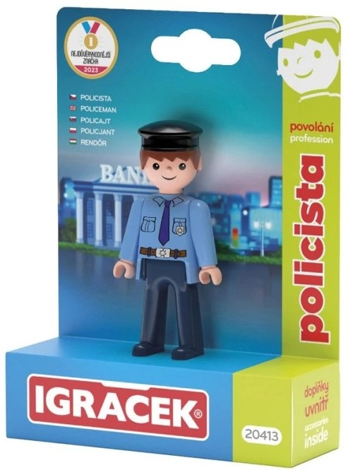 Efko IGRÁČEK Policista - figurka s příslušenstvím